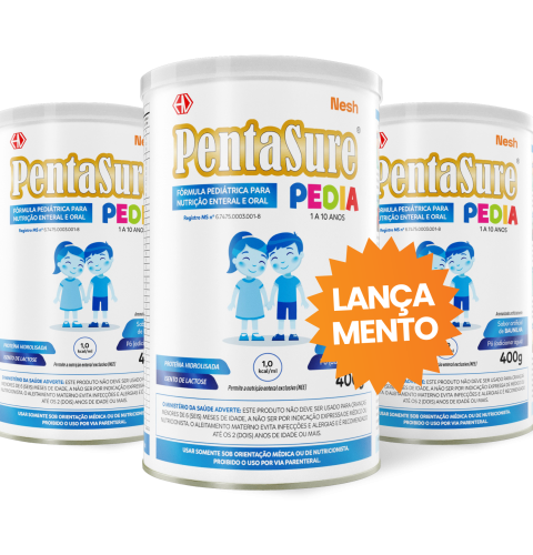 Lançamento Nunesfarma | Nesh: Conheça o NESH PENTASURE PEDIA para Nutrição Pediátrica